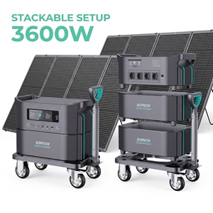 Sorein All-In-One Industrial Waterproof Solar Generator Enclosure 2KW-5KW