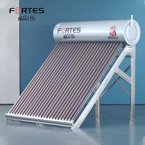 Fortes Low Pressurized Calentador De Agua Solar Hot Water Heater System